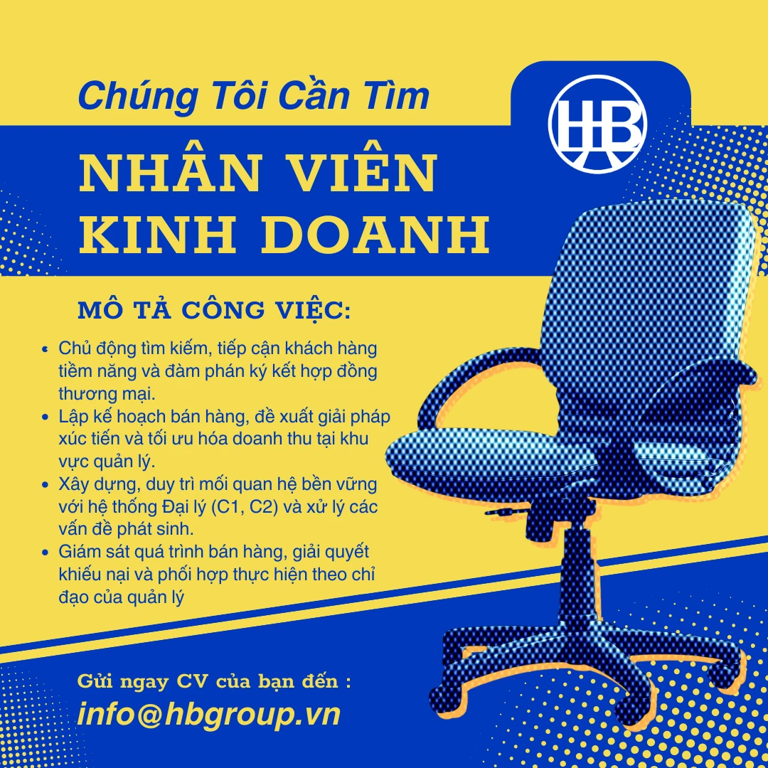Tuyển dụng vị trí Nhân viên Kinh Doanh
